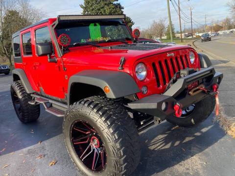 2015 Jeep Wrangler Unlimited for sale at Scotty's Auto Sales, Inc. in Elkin NC