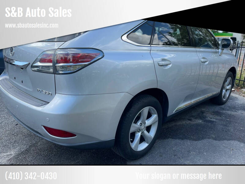 2015 Lexus RX 350 for sale at S&B Auto Sales in Baltimore MD