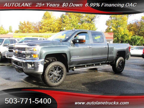 2018 Chevrolet Silverado 2500HD for sale at AUTOLANE in Portland OR