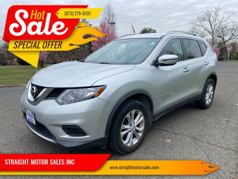 2016 Nissan Rogue for sale at STRAIGHT MOTOR SALES INC in Paterson NJ