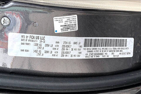 2017 Chrysler Pacifica Touring-L