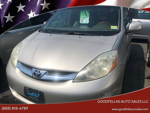 2008 Toyota Sienna for sale at Goodfellas Auto Sales LLC in Clifton NJ