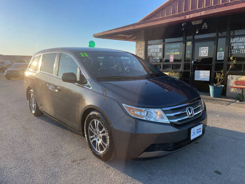 2011 Honda Odyssey for sale at Any Cars Inc in Grand Prairie TX