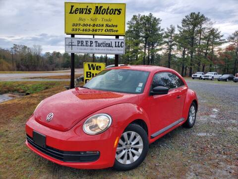 2014 Volkswagen Beetle for sale at Lewis Motors LLC in Deridder LA