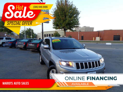 2016 Jeep Grand Cherokee for sale at MARIO'S AUTO SALES in Mount Clemens MI