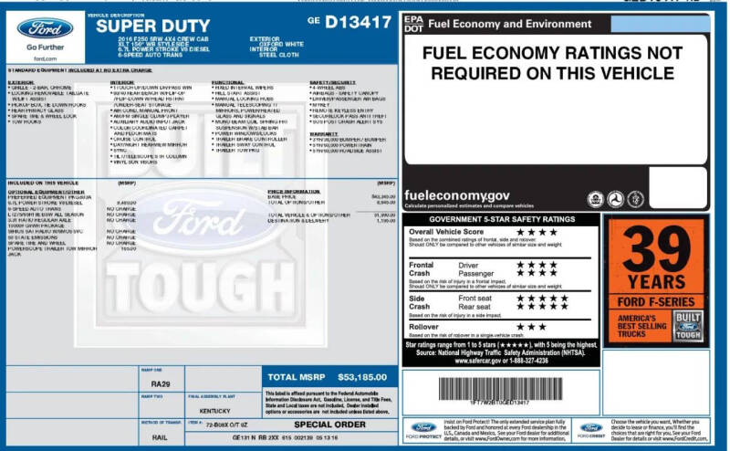 2016 Ford F-250 Super Duty