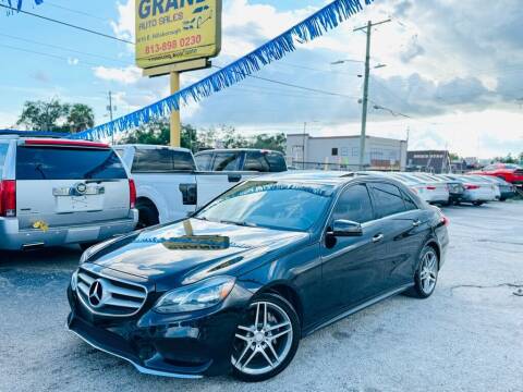 2014 Mercedes-Benz E-Class for sale at Grand Auto Sales in Tampa FL