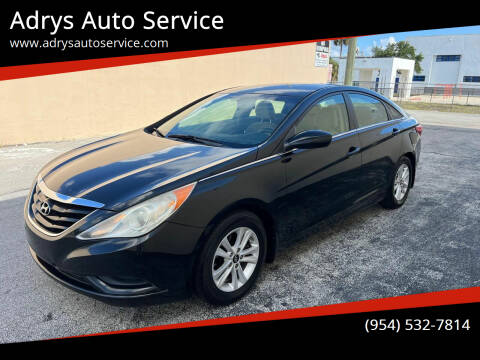 2012 Hyundai Sonata for sale at Adrys Auto Service in Pompano Beach FL