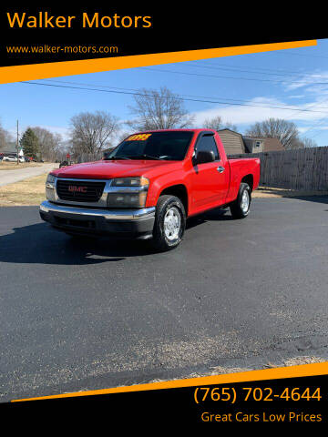 2006 GMC Canyon for sale at Walker Motors in Muncie IN