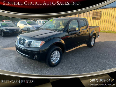 2018 Nissan Frontier for sale at Sensible Choice Auto Sales, Inc. in Longwood FL