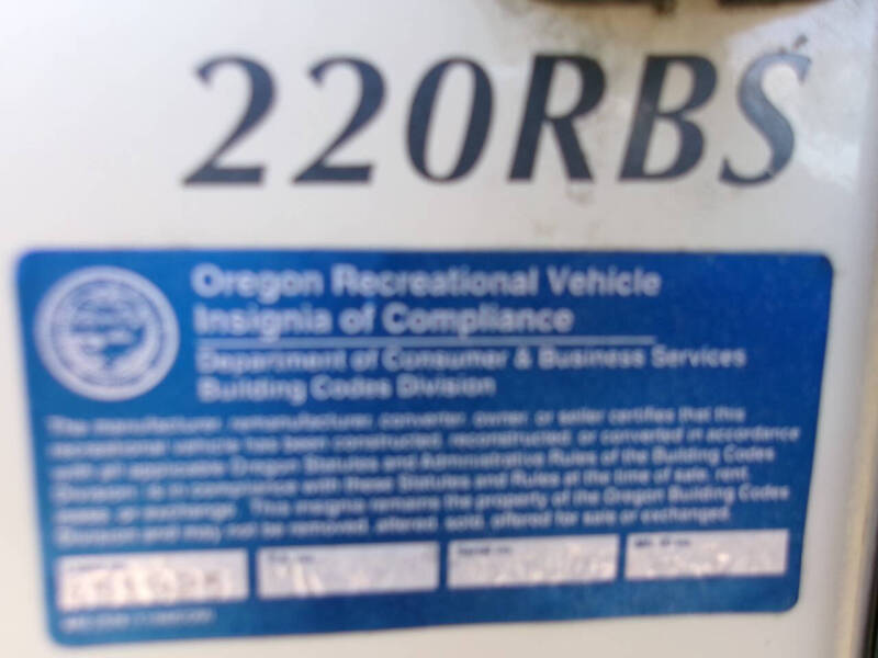 2016 Forest River Surveyor 220rbs