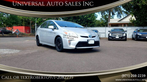 2013 Toyota Prius for sale at Universal Auto Sales Inc in Salem OR