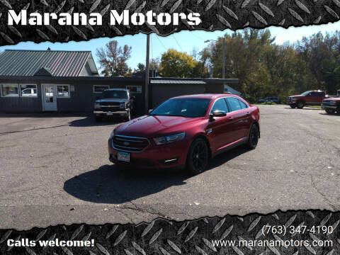 2014 Ford Taurus for sale at Marana Motors in Princeton MN