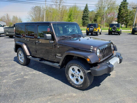 2013 Jeep Wrangler Unlimited for sale at Motorsports Motors LLC in Youngstown OH