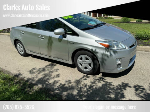 2011 Toyota Prius for sale at Clarks Auto Sales in Connersville IN