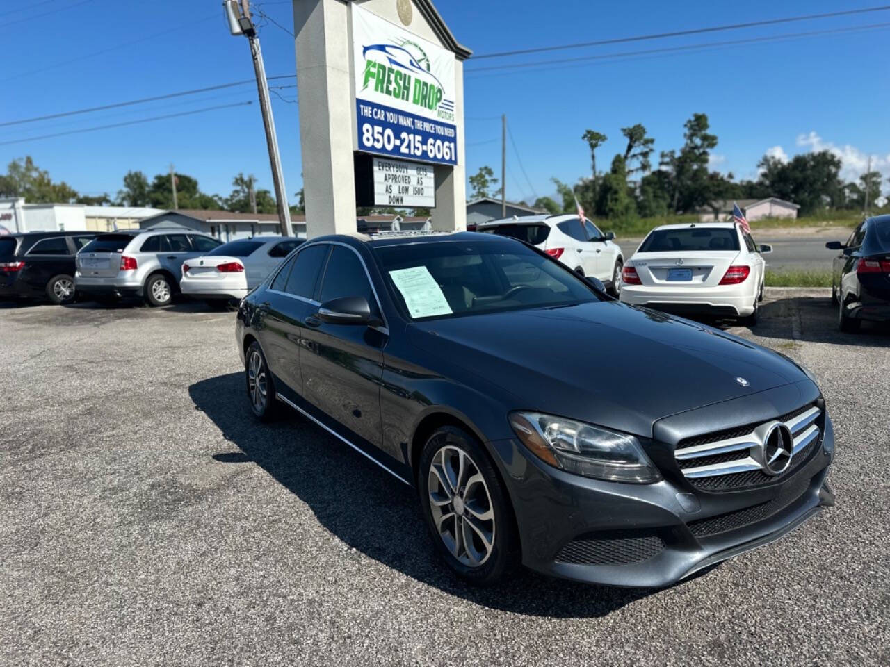 2015 Mercedes-Benz C-Class for sale at Fresh Drop Motors in Panama City, FL