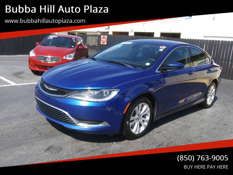 2016 Chrysler 200 for sale at Bubba Hill Auto Plaza in Panama City FL