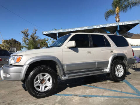 1999 Toyota 4Runner for sale at Olympic Motors in Los Angeles CA