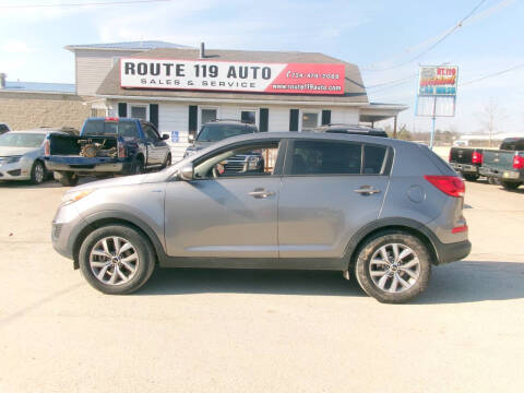 2015 Kia Sportage for sale at ROUTE 119 AUTO SALES & SVC in Homer City PA
