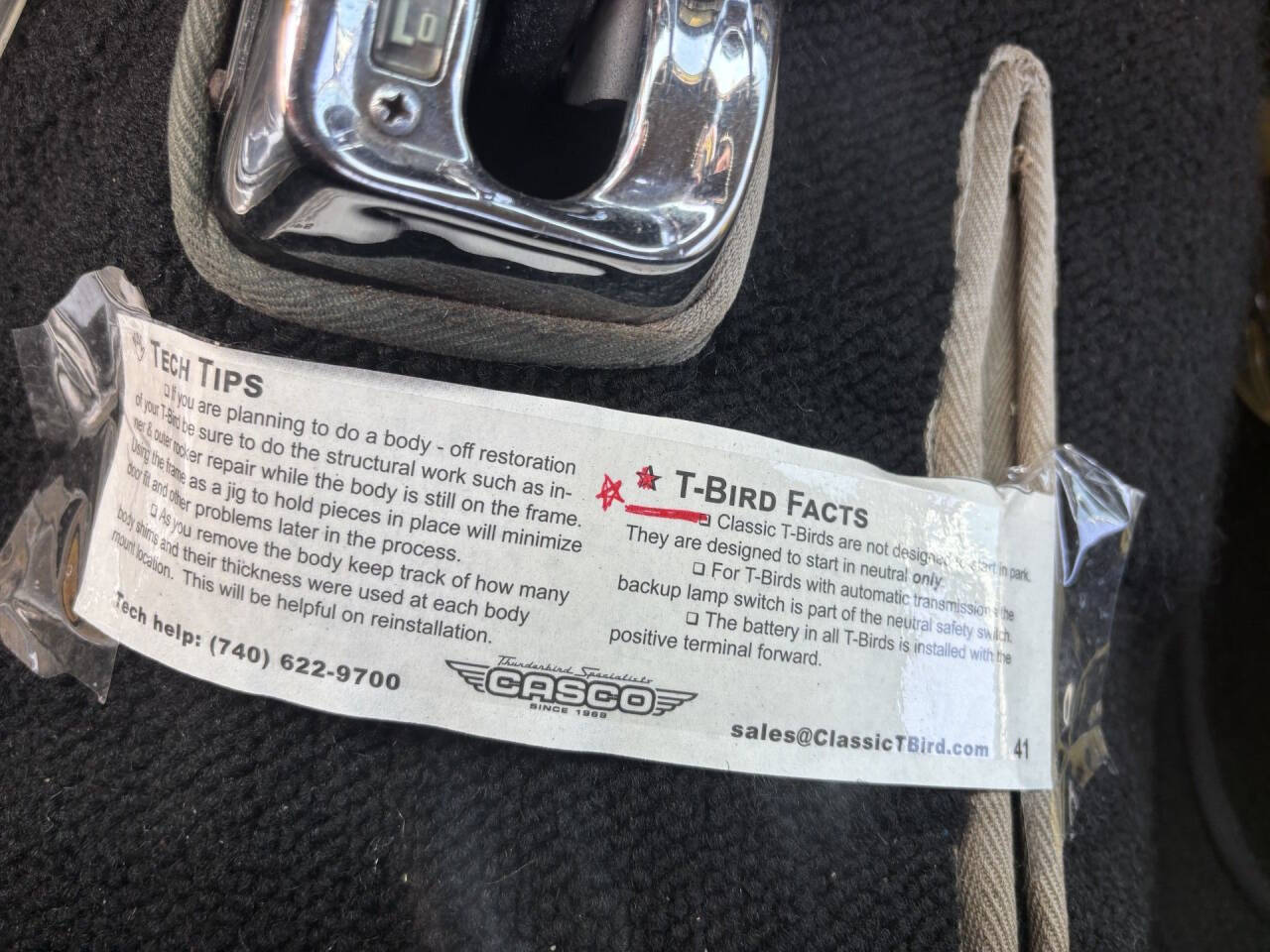 1955 Ford Thunderbird 21