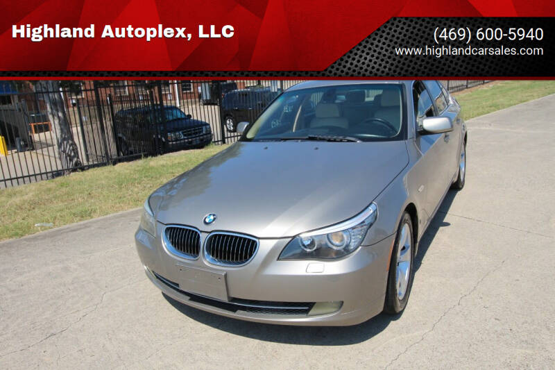 2008 BMW 5 Series for sale at Highland Autoplex, LLC in Dallas TX