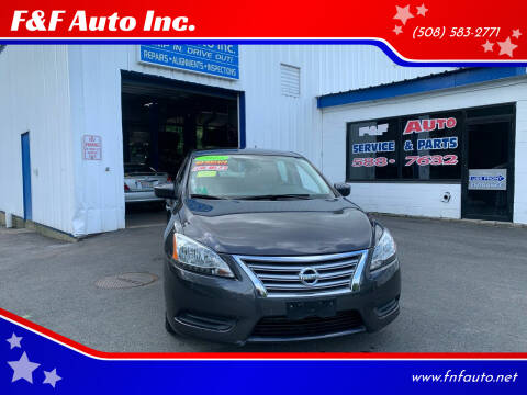 2013 Nissan Sentra for sale at F&F Auto Inc. in West Bridgewater MA