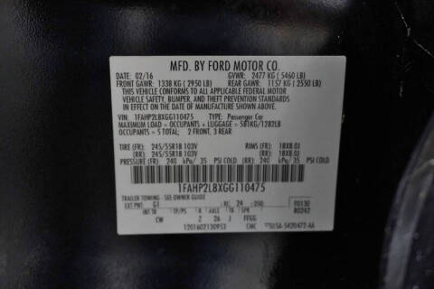 2016 Ford Taurus Police Interceptor