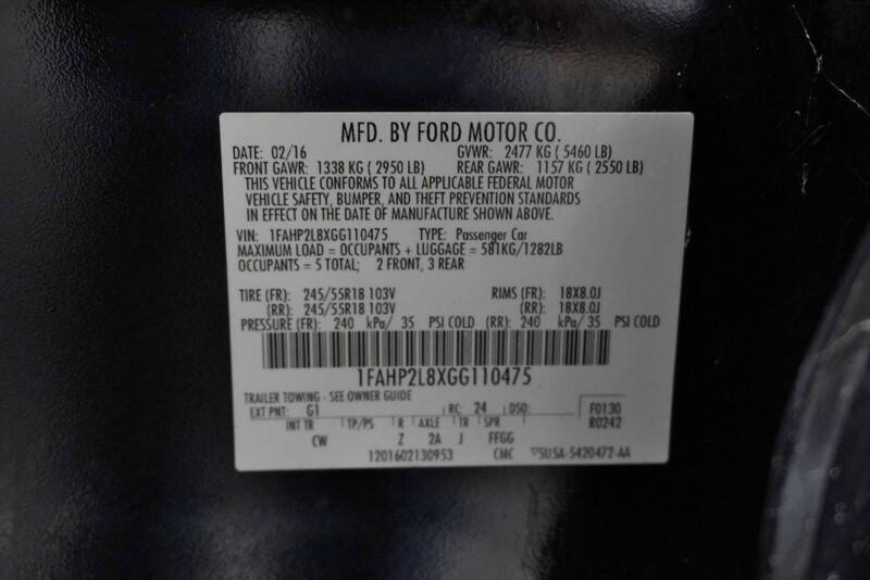 2016 Ford Taurus Police Interceptor