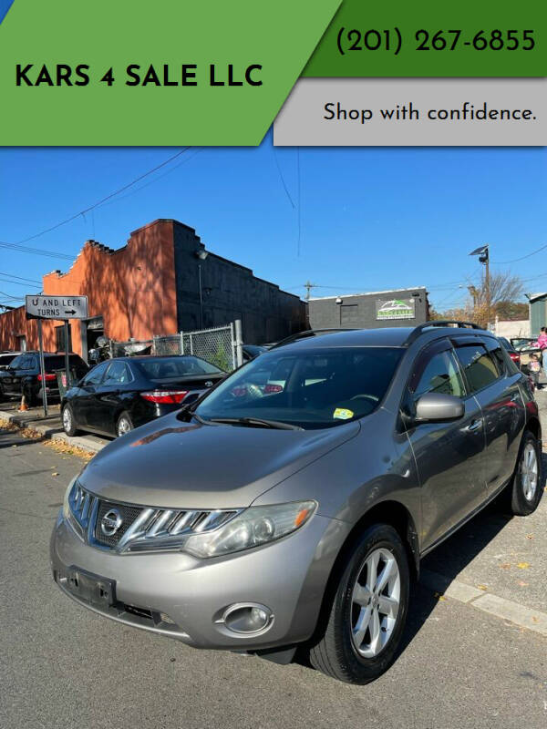 2010 Nissan Murano for sale at Kars 4 Sale LLC in Little Ferry NJ