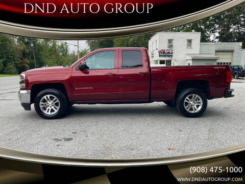 2017 Chevrolet Silverado 1500 for sale at DND AUTO GROUP in Belvidere NJ