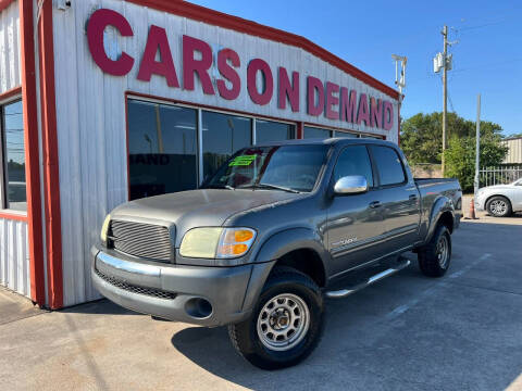 2004 Toyota Tundra for sale at Cars On Demand 2 in Pasadena TX