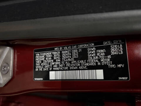 2015 Volvo XC70 T6 Platinum