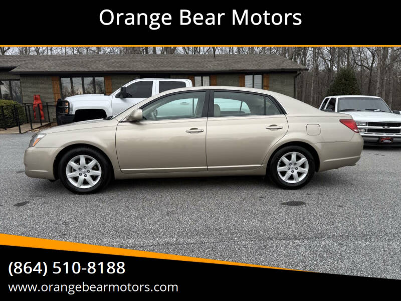 2007 Toyota Avalon for sale at Orange Bear Motors in Landrum SC