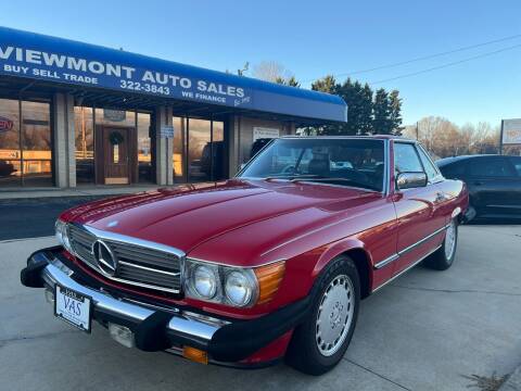 1987 Mercedes-Benz 560-Class for sale at Viewmont Auto Sales in Hickory NC