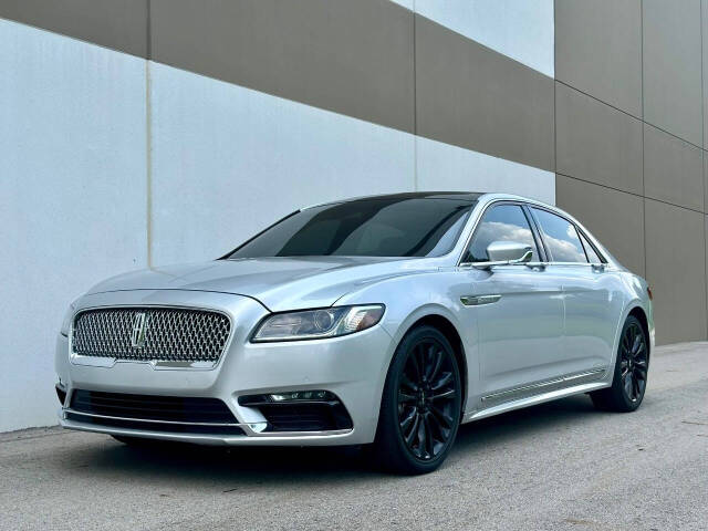 2018 Lincoln Continental for sale at Phoenix Motor Co in Romulus, MI