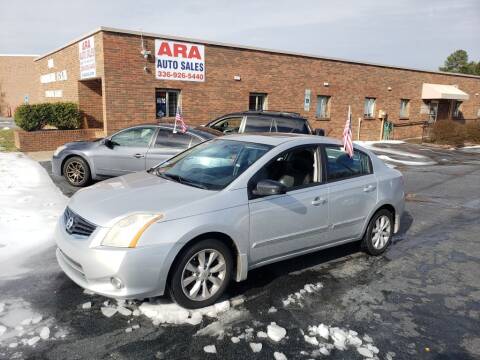 2012 Nissan Sentra for sale at ARA Auto Sales in Winston-Salem NC