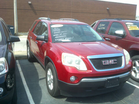 2012 GMC Acadia for sale at The Truck Center in Michigan City IN