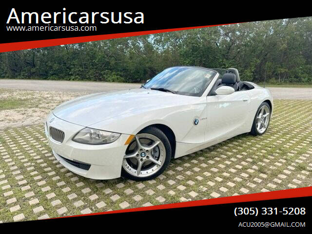 2007 BMW Z4 for sale at Americarsusa in Hollywood FL