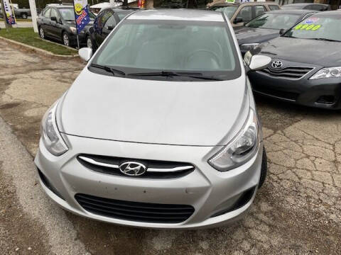 2017 Hyundai Accent for sale at NORTH CHICAGO MOTORS INC in North Chicago IL