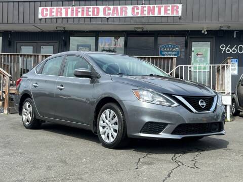 2019 Nissan Sentra for sale at CERTIFIED CAR CENTER in Fairfax VA