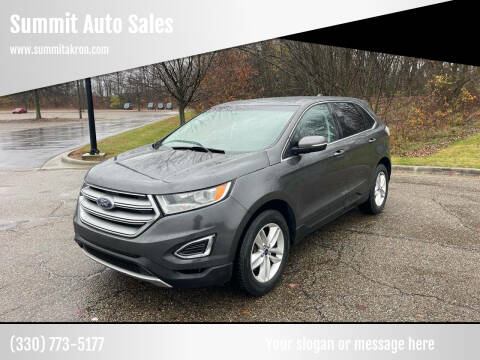 2016 Ford Edge for sale at Summit Auto Sales in Akron OH