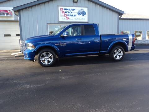2014 RAM 1500 for sale at Dunlap Auto Deals in Elkhart IN