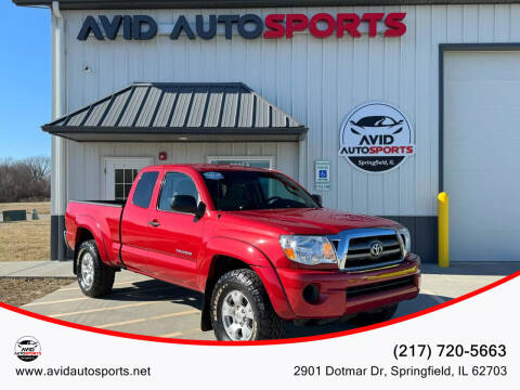 2010 Toyota Tacoma for sale at AVID AUTOSPORTS in Springfield IL