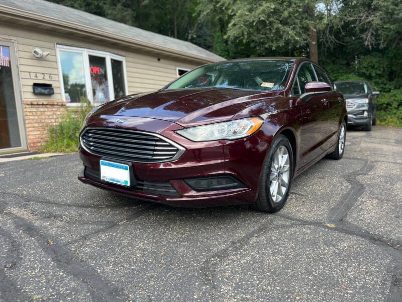 2017 Ford Fusion for sale at Rams Auto Sales LLC in South Saint Paul MN