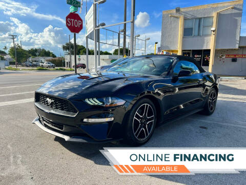 2020 Ford Mustang for sale at Global Auto Sales USA in Miami FL
