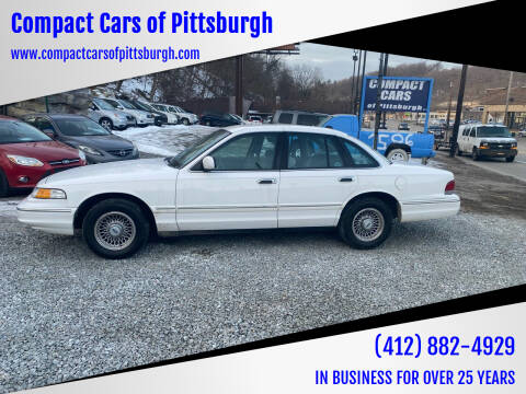 1997 Ford Crown Victoria for sale at Compact Cars of Pittsburgh in Pittsburgh PA