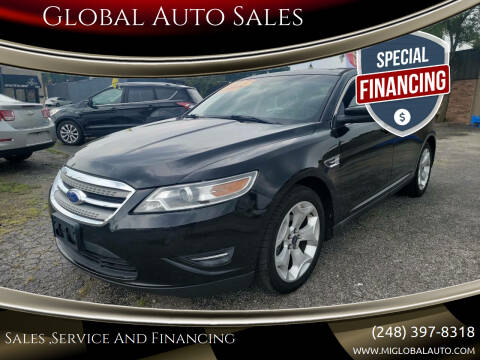 2012 Ford Taurus for sale at Global Auto Sales in Hazel Park MI