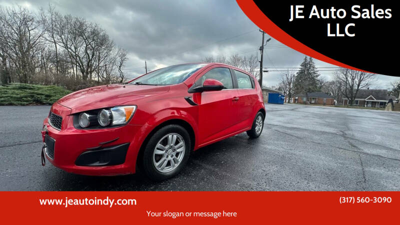 2015 Chevrolet Sonic for sale at JE Auto Sales LLC in Indianapolis IN