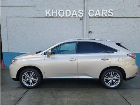 2013 Lexus RX 350 for sale at Khodas Cars in Gilroy CA