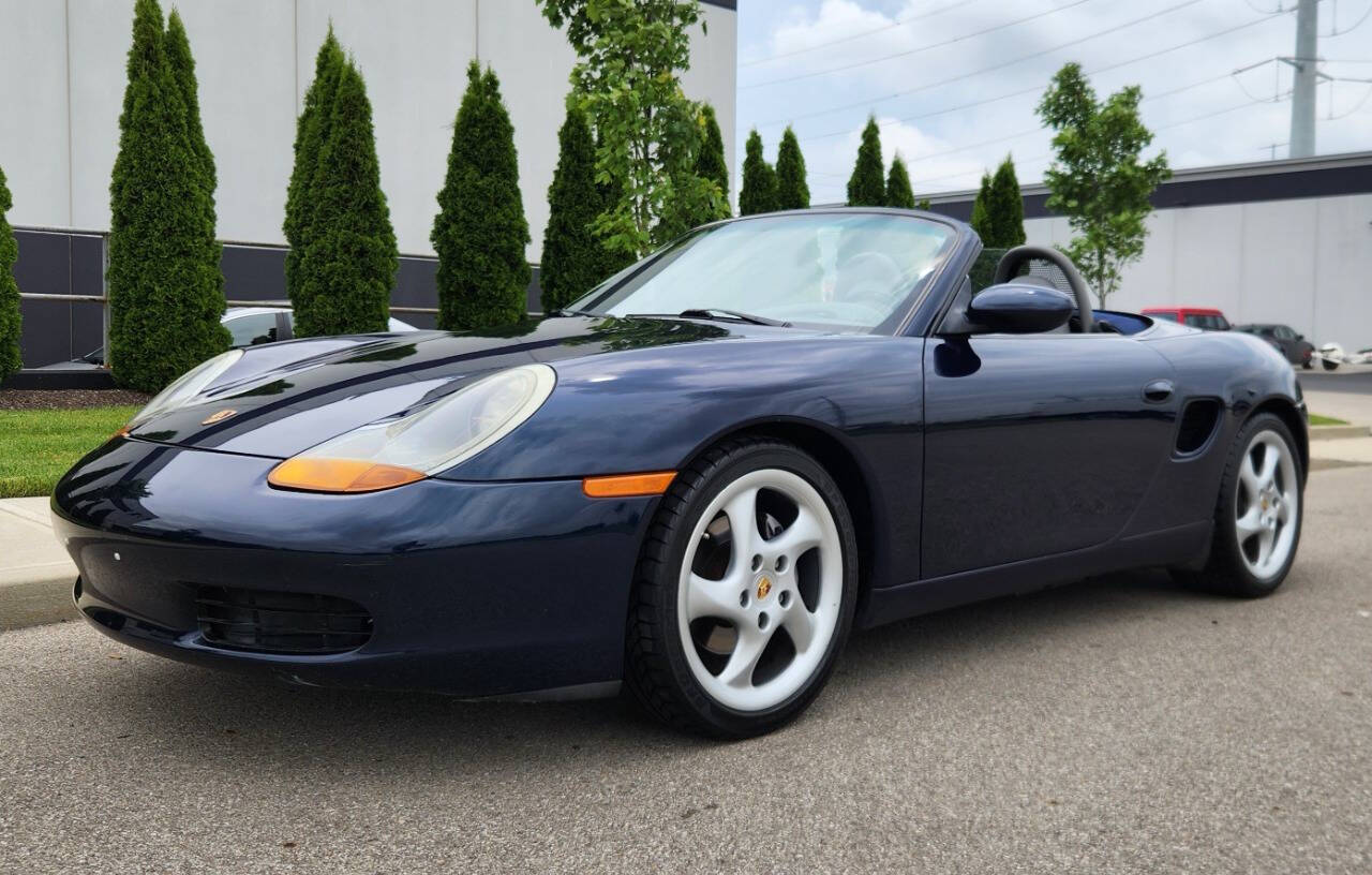 Lt. Blue 1999 Porsche Boxster Base Convertible 2dr Convertible 1